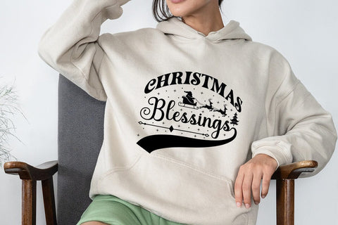 Christmas blessings SVG Angelina750 
