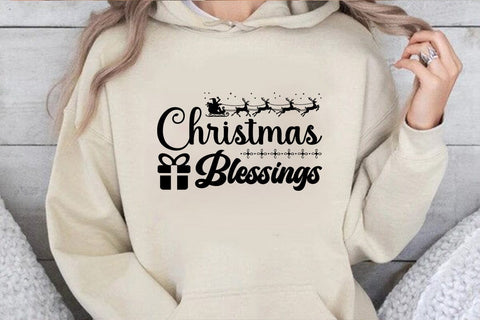 Christmas blessings SVG Angelina750 
