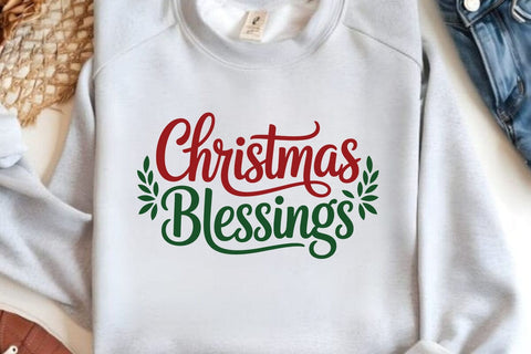 Christmas Blessings SVG Angelina750 