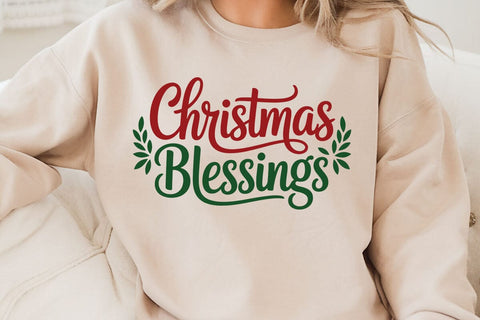 Christmas Blessings SVG Angelina750 