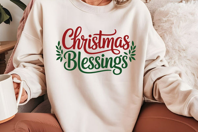 Christmas Blessings SVG Angelina750 