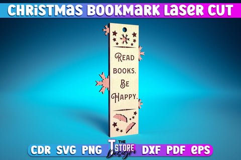 Christmas Bookmark Laser Cut Bundle | Magic Design | Christmas Wishes | CNC Files SVG The T Store Design 