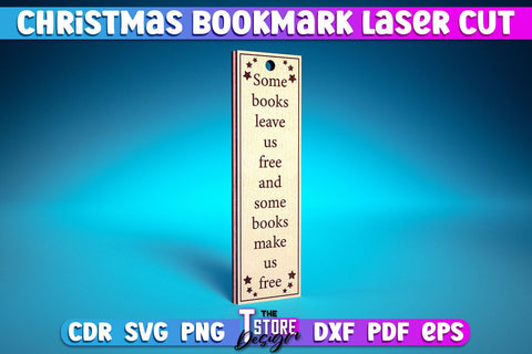 Christmas Bookmark Laser Cut Bundle | Magic Design | Christmas Wishes | CNC Files SVG The T Store Design 