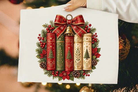 Christmas Books PNG, Funny Christmas PNG Sublimation SVGista 