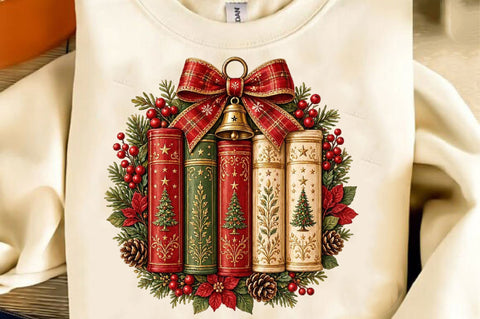 Christmas Books PNG, Funny Christmas PNG Sublimation SVGista 