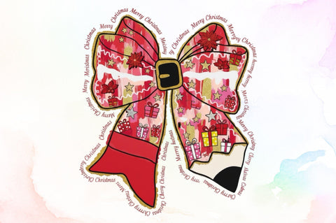 Christmas Bow,Christmas Teacher PNG Sublimation designartist 