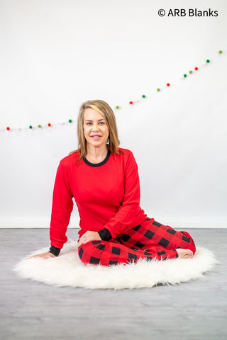 CHRISTMAS: Buffalo Plaid Collection Pajamas ARB Blanks 