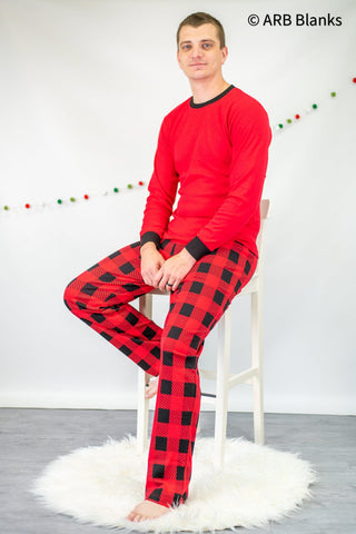 CHRISTMAS: Buffalo Plaid Collection Pajamas ARB Blanks 