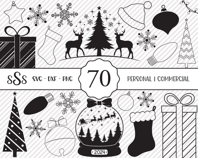 Christmas Bundle | Christmas SVG SVG Texas Southern Cuts 