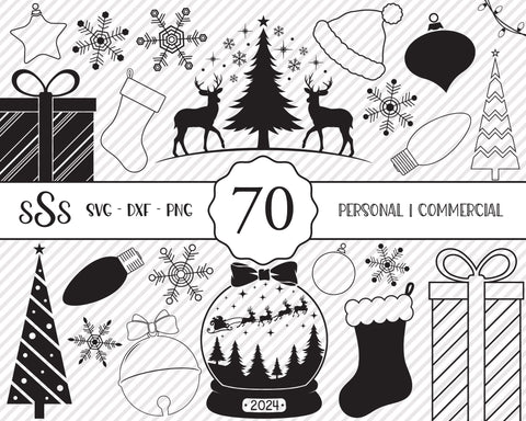 Christmas Bundle | Christmas SVG SVG Texas Southern Cuts 