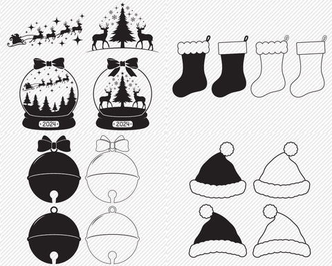 Christmas Bundle | Christmas SVG SVG Texas Southern Cuts 