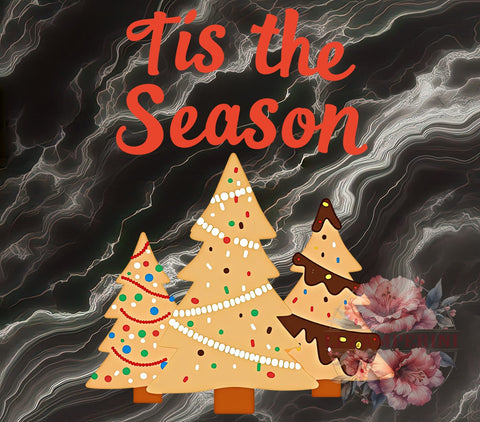 Christmas Cake PNG, Sublimation Christmas Cake, Tis The Season PNG, Christmas Tree Cake Clipart, Holiday Cake PNG Download, Christmas Baking Sublimation, Festive Cake PNG Sublimation Li Zamperini 