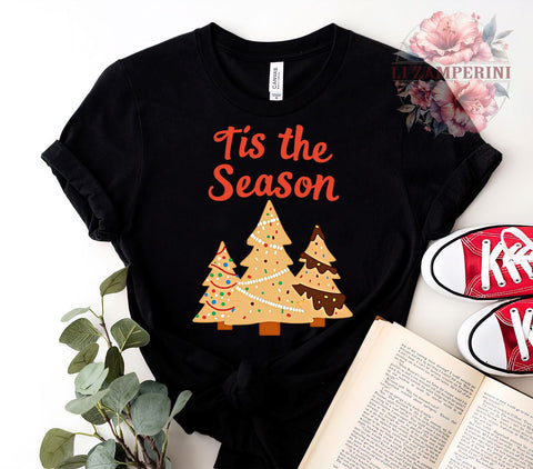 Christmas Cake PNG, Sublimation Christmas Cake, Tis The Season PNG, Christmas Tree Cake Clipart, Holiday Cake PNG Download, Christmas Baking Sublimation, Festive Cake PNG Sublimation Li Zamperini 