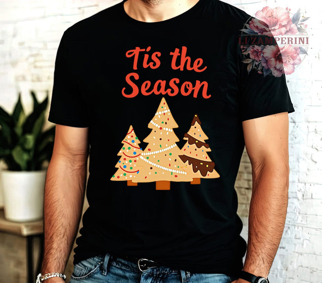 Christmas Cake PNG, Sublimation Christmas Cake, Tis The Season PNG, Christmas Tree Cake Clipart, Holiday Cake PNG Download, Christmas Baking Sublimation, Festive Cake PNG Sublimation Li Zamperini 