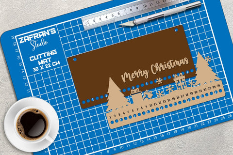 Christmas Calendar | Christmas Countdown | Candy Cane SVG zafrans studio 