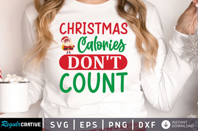 Christmas calories don SVG Design SVG Regulrcrative 
