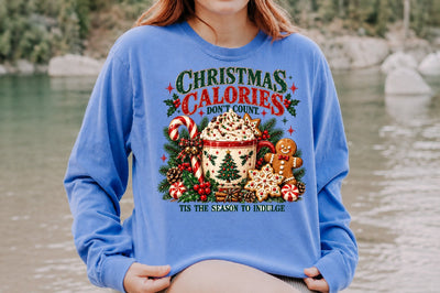 Christmas Calories Don't Count PNG Sublimation nirmal108roy 