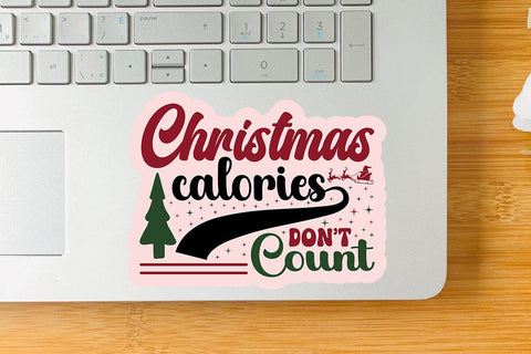 Christmas calories dont count SVG Angelina750 