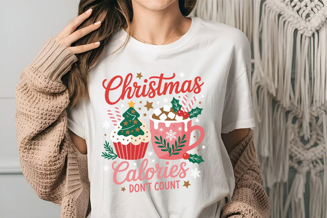 Christmas Calories Don’t Count SVG Angelina750 