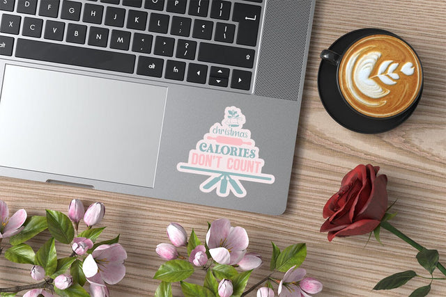 Christmas calories dont count SVG Angelina750 