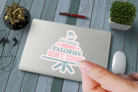 Christmas calories dont count SVG Angelina750 