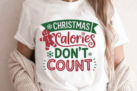 Christmas Calories Don't Count SVG Angelina750 