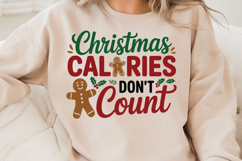 Christmas Calories Dont Count SVG Angelina750 