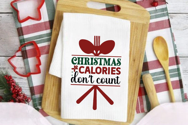 Christmas calories dont count SVG Angelina750 