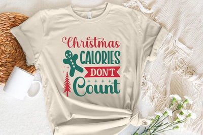 christmas calories dont count SVG Angelina750 