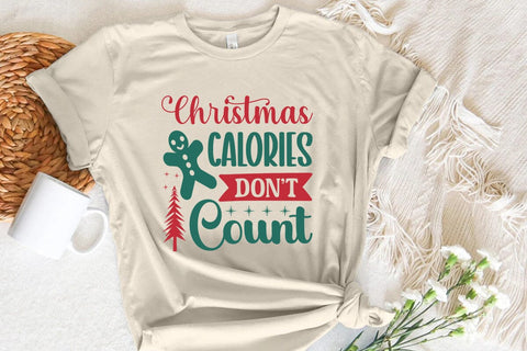 christmas calories dont count SVG Angelina750 