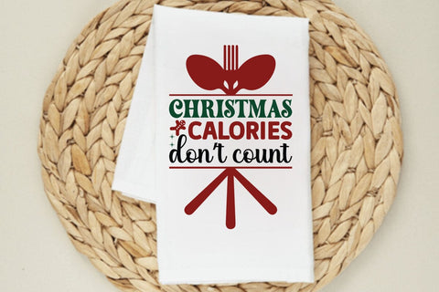 Christmas calories dont count SVG Angelina750 