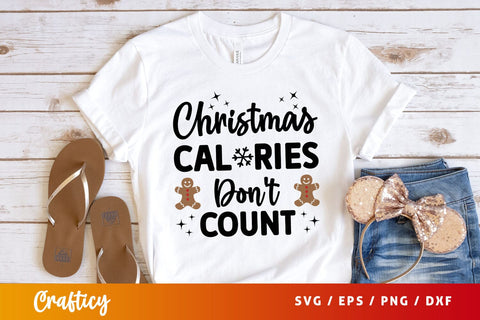 Christmas calories don't count Svg Design SVG Designangry 