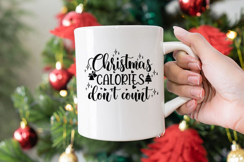 Christmas Calories Don't Count SVG Design SVG Designangry 