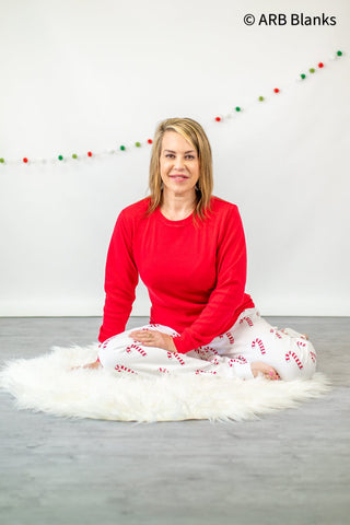 CHRISTMAS: Candy Cane Collection Pajamas ARB Blanks 
