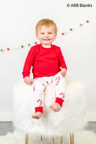 CHRISTMAS: Candy Cane Collection Pajamas ARB Blanks 