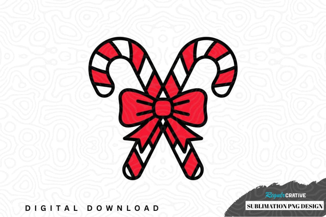 Christmas candy cane design png Sublimation Regulrcrative 