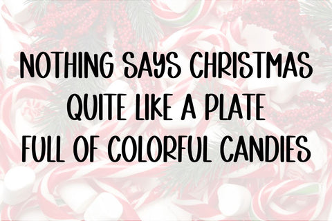 Christmas Candy Font Masyafi Studio 