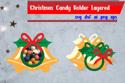 Christmas Candy Holder | Candy Dome SVG zafrans studio 