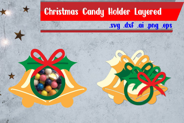 Christmas Candy Holder | Candy Dome SVG zafrans studio 