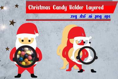 Christmas Candy Holder | Christmas Candy Dome 3D Paper zafrans studio 
