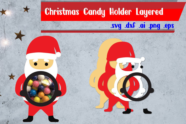 Christmas Candy Holder | Christmas Candy Dome 3D Paper zafrans studio 