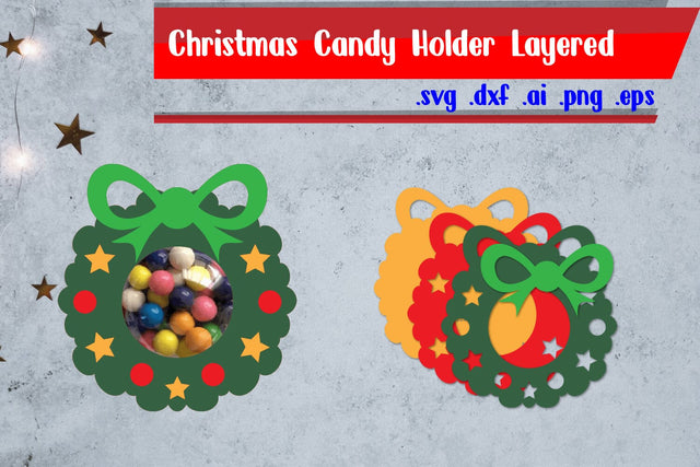 Christmas Candy Holder | Christmas Candy Dome 3D Paper zafrans studio 