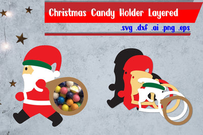 Christmas Candy Holder | Christmas Candy Dome 3D Paper zafrans studio 