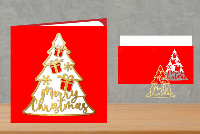 Christmas Card, Christmas Greeting Card SVG zafrans studio 