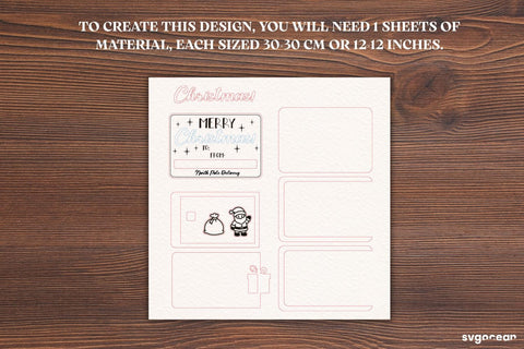 Christmas Card Holder SVG Bundle SVG SvgOcean 