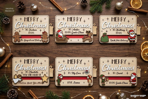 Christmas Card Holder SVG Bundle SVG SvgOcean 