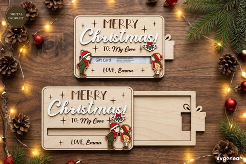 Christmas Card Holder SVG Bundle SVG SvgOcean 