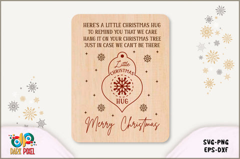 Christmas Card Laser Cut SVG Bundle SVG Shetara Begum 