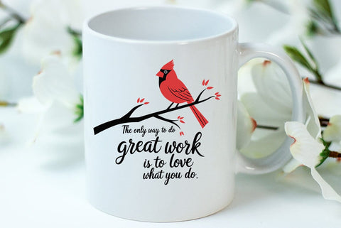 Christmas Cardial Quotes SVG Design, Cardinal T-shirt SVG FiveStarCrafting 