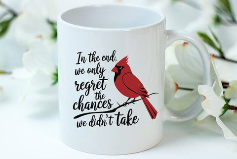 Christmas Cardial Quotes SVG Design, Cardinal T-shirt SVG FiveStarCrafting 